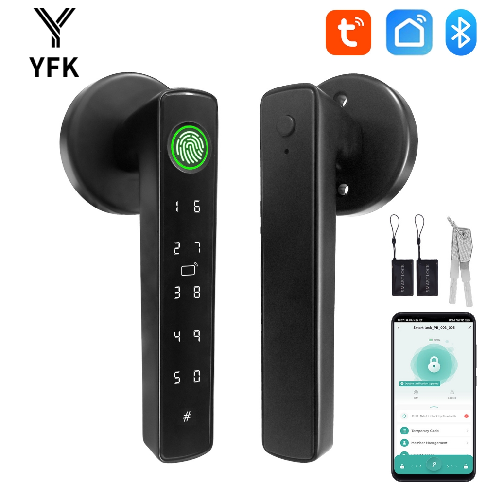 Door Handle Bar - YFK 투야 5-in-1 스마트 도어 핸들