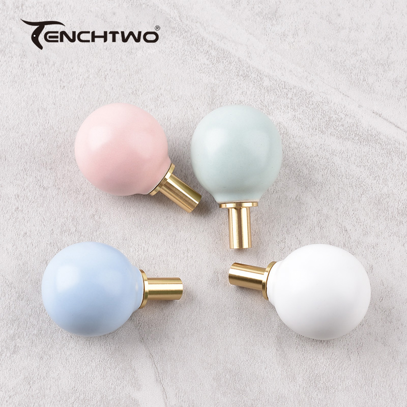 라운드 세라믹 후크 의류 행어 후크, 홈 벽 후크, 키 - Furniture Hardware Parts 리뷰 및 가격