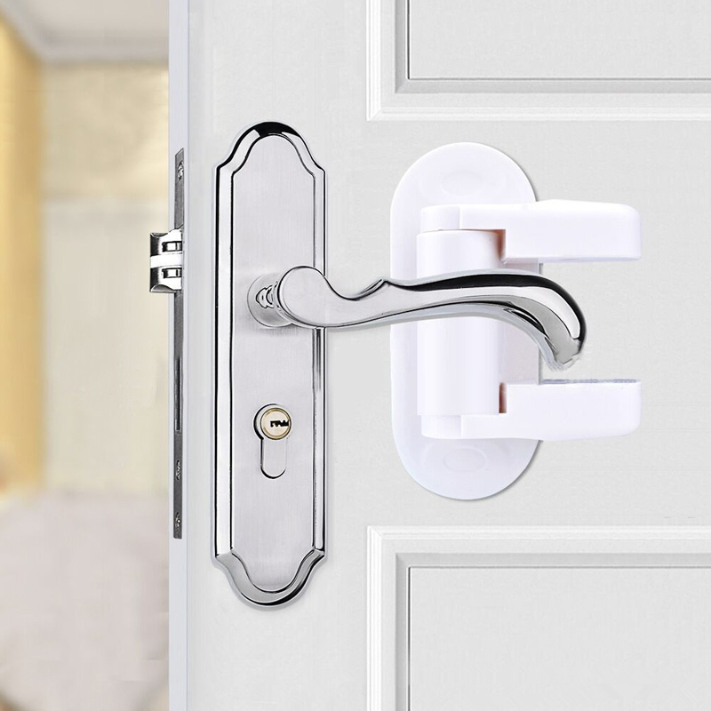 1/4개 도어 레버 잠금장치 안전 잠금장치 아기 안전  - Door Handle Bar 리뷰 및 가격