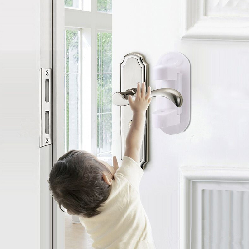 1/4개 도어 레버 잠금장치 안전 잠금장치 아기 안전  - Door Handle Bar 리뷰 및 가격