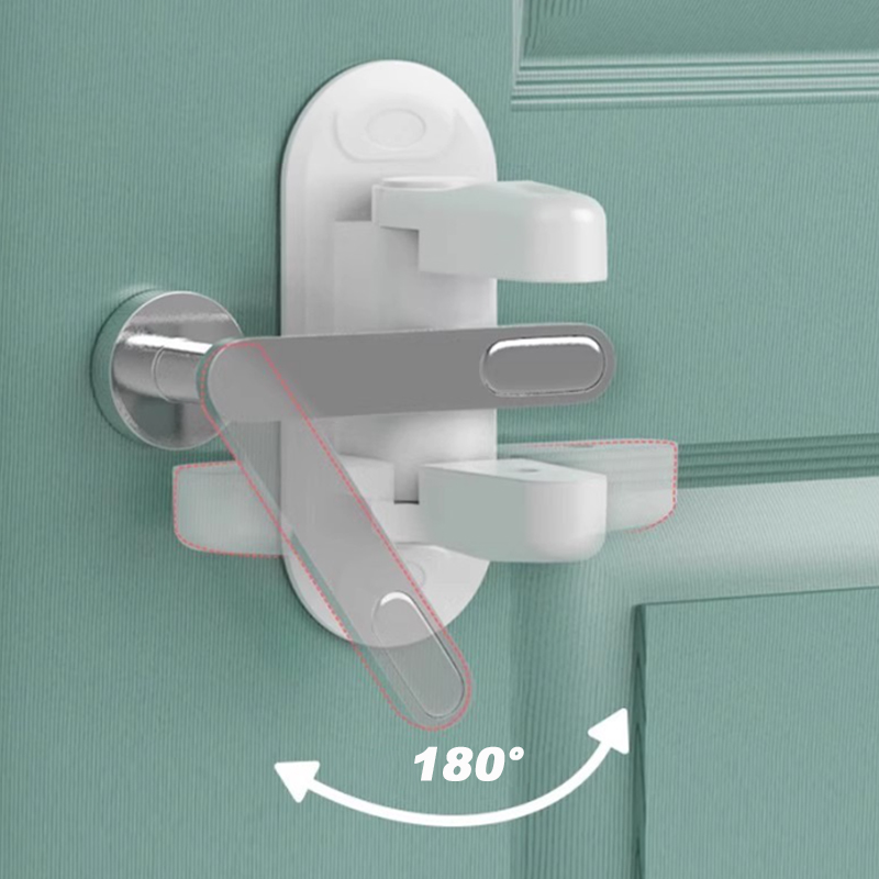 1/4개 도어 레버 잠금장치 안전 잠금장치 아기 안전  - Door Handle Bar 리뷰 및 가격