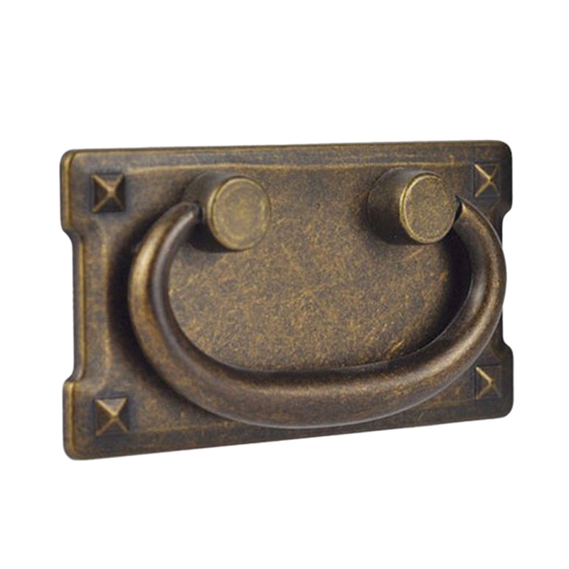 빈티지 골동품 청동 서랍 링 풀 핸들, 캐비닛 도어 가 - Furniture Hardware Parts 리뷰 및 가격