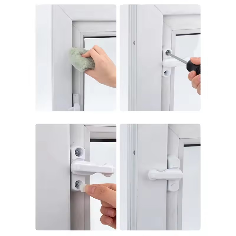 창문 도어 새시 잠금장치 플라스틱 보안 창문 도어 새시 - Door Handle Bar 리뷰 및 가격