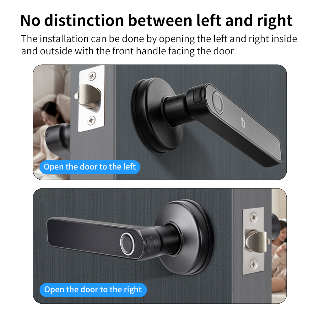 Tuya Bluetooth 스마트 도어 잠금 장치, 지 - Door Handle Bar 리뷰 및 가격